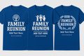 Family reunion shirt with your personal design