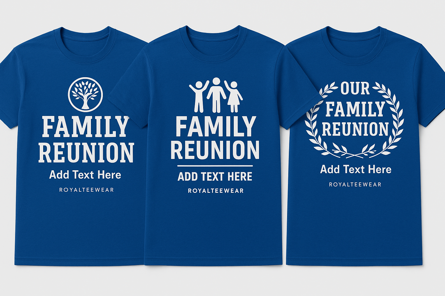 Family reunion shirt with your personal design