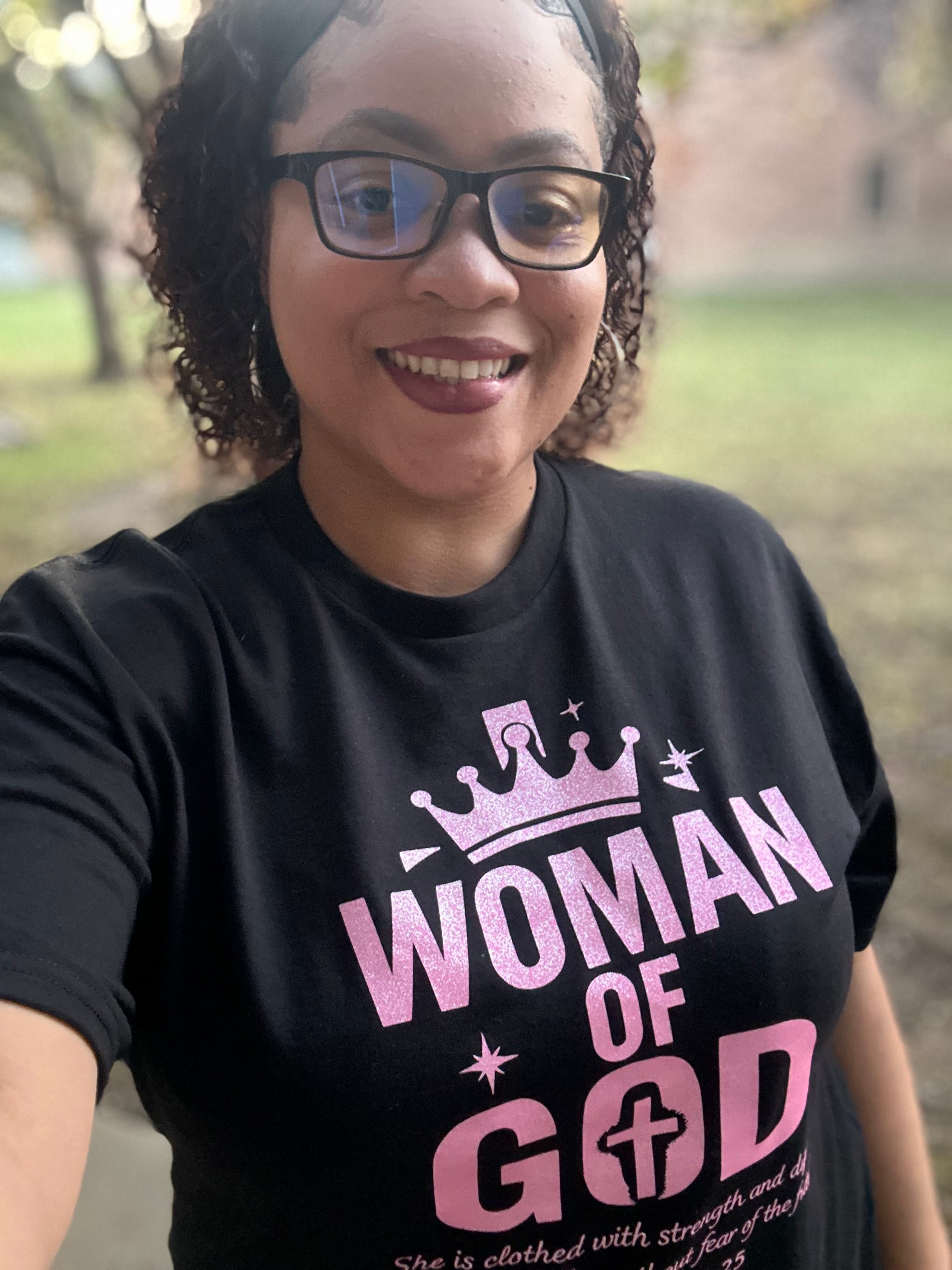 Woman and God shirt